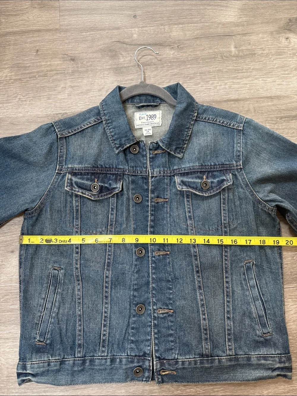 The Children's Place Medium Blue Denim Jacket (Boys)